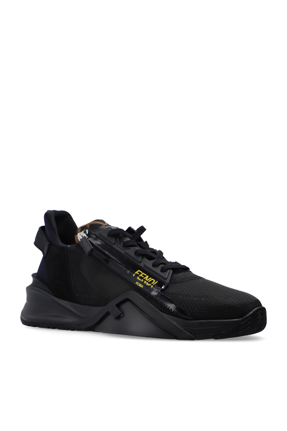 FENDI ダッフルコート FFロゴデザイン 黒 org.jpg
